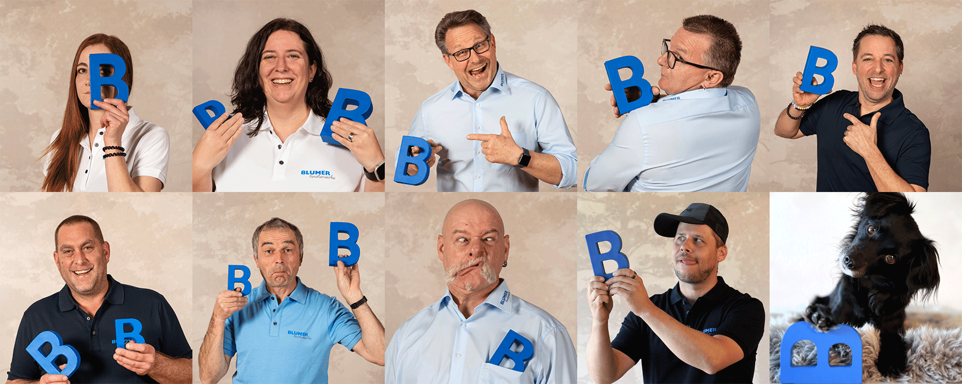 alle Mitarbeiter des Serviceteams